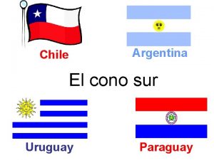 Argentina Chile El cono sur Uruguay Paraguay La