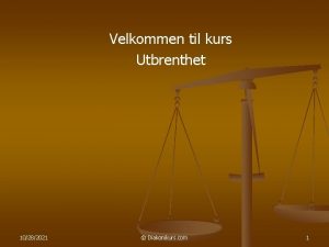 Velkommen til kurs Utbrenthet 10282021 Diakonikurs com 1