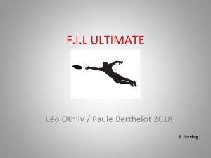 F I L ULTIMATE Lo Othily Paule Berthelot