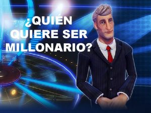 QUIN QUIERE SER MILLONARIO Buenas tardes soy Leonardo