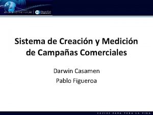 Sistema de Creacin y Medicin de Campaas Comerciales