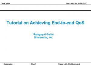 Mar 2000 doc IEEE 802 11 0038 r