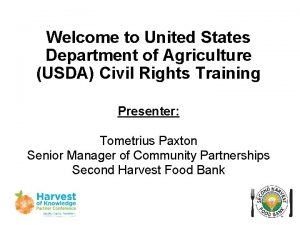 Welcome to United States Department of Agriculture USDA
