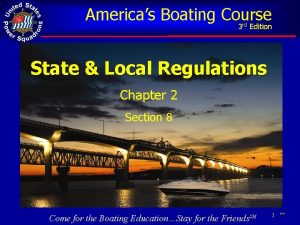 Americas Boating Course 3 rd Edition State Local