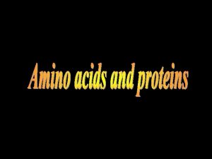 Characteristics of proteins Are substance of high molecular