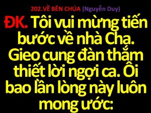 202 V BN CHA Nguyn Duy K Ti