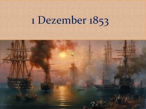1 Dezember 1853 1 Dezember der Tag des