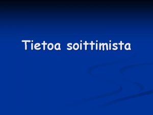 Tietoa soittimista Agogo kuuluu rytmisoittimiin jota kytetn yleens