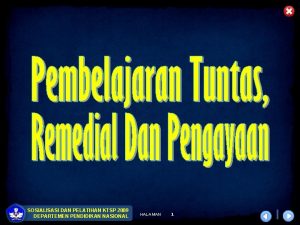 SOSIALISASI DAN PELATIHAN KTSP 2009 DEPARTEMEN PENDIDIKAN NASIONAL