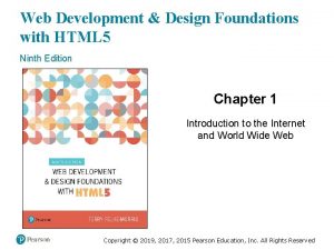 Web Development Design Foundations with HTML 5 Ninth