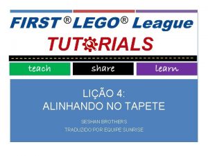 LIO 4 ALINHANDO NO TAPETE SESHAN BROTHERS TRADUZIDO