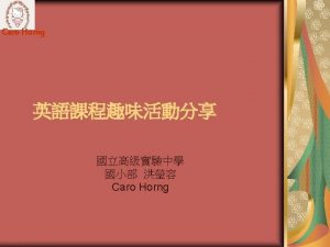 Caro Horng Outline 1 Listening Jigsaw puzzle 2