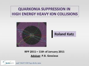QUARKONIA SUPPRESSION IN HIGH ENERGY HEAVY ION COLLISIONS