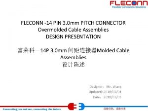FLECONN 14 PIN 3 0 mm PITCH CONNECTOR