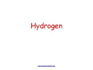 Hydrogen www assignmentpoint com Material Hydrogen Production of
