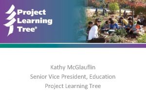 Kathy Mc Glauflin Senior Vice President Education Project