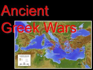 Ancient Greek Wars Trojan War Dates Opposition Dates