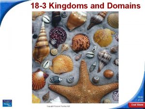 18 3 Kingdoms and Domains Slide 1 of