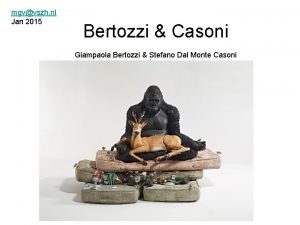 mgvvszh nl Jan 2015 Bertozzi Casoni Giampaola Bertozzi