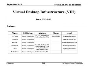 September 2013 doc IEEE 802 11 131133 r