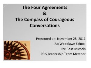 The Four Agreements The Compass of Courageous Conversations