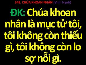 348 CHA KHOAN NH N Vinh Hnh K