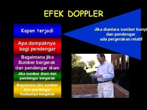 Efek doppler