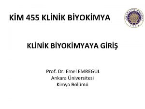KM 455 KLNK BYOKMYAYA GR Prof Dr Emel