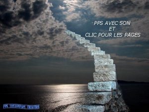 PPS AVEC SON ET CLIC POUR LES PAGES