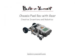 Chassis Fwd Rev with Gear Creative Inventions and
