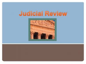 Judicial Review Preview Activity Complete the Preview Word