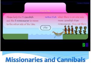 Missionaries and Cannibals by Nantiwat Chevapisut m 27