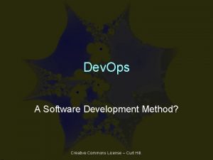 Dev Ops A Software Development Method Creative Commons