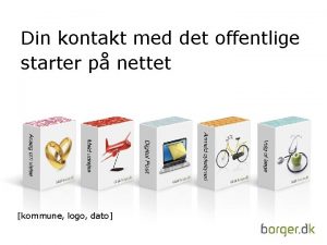 Din kontakt med det offentlige starter p nettet