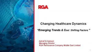 Changing Healthcare Dynamics Emerging Trends Cost Shifting Factors