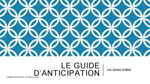 LE GUIDE DANTICIPATION SABINE QUENNESSON CPC BOULOGNE 2