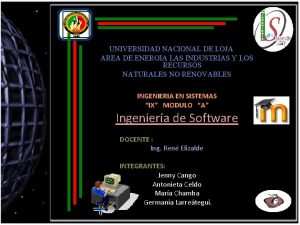 UNIVERSIDAD NACIONAL DE LOJA AREA DE ENERGIA LAS