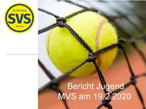 Bericht Jugend MVS am 19 2 2020 Team