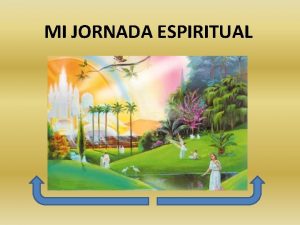 MI JORNADA ESPIRITUAL MI JORNADA ESPIRITUAL Una vez