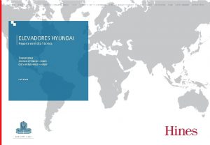 ELEVADORES HYUNDAI Reporte de Visita Tcnica Expositores MARCO