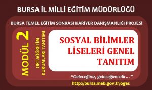 BURSA L MLL ETM MDRL ORTARETM KURUMLARI TANITIMI