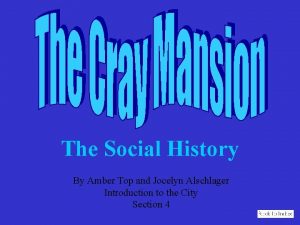 The Social History By Amber Top and Jocelyn