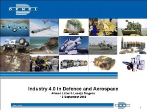 Industry 4 0 in Defence and Aerospace Ahmed