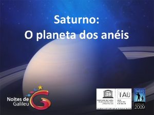 Saturno O planeta dos anis Antiguidade Saturno era