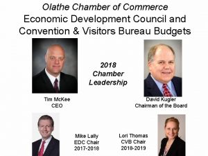Olathe Chamber of Commerce Economic Development Council and