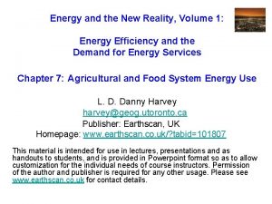 Energy and the New Reality Volume 1 Energy