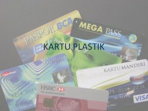 KARTU PLASTIK 1 Kartu Plastik Credit Card Kartu