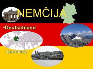 NEMIJA Deutschland Germany MEJI NA 9 DRAV OSNOVNI