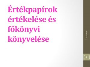 Dr Kiss rpd rtkpaprok rtkelse s fknyvi knyvelse