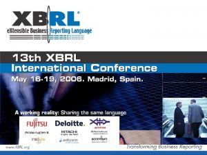 XBRL for regulatory reporting in Belgium Update on
